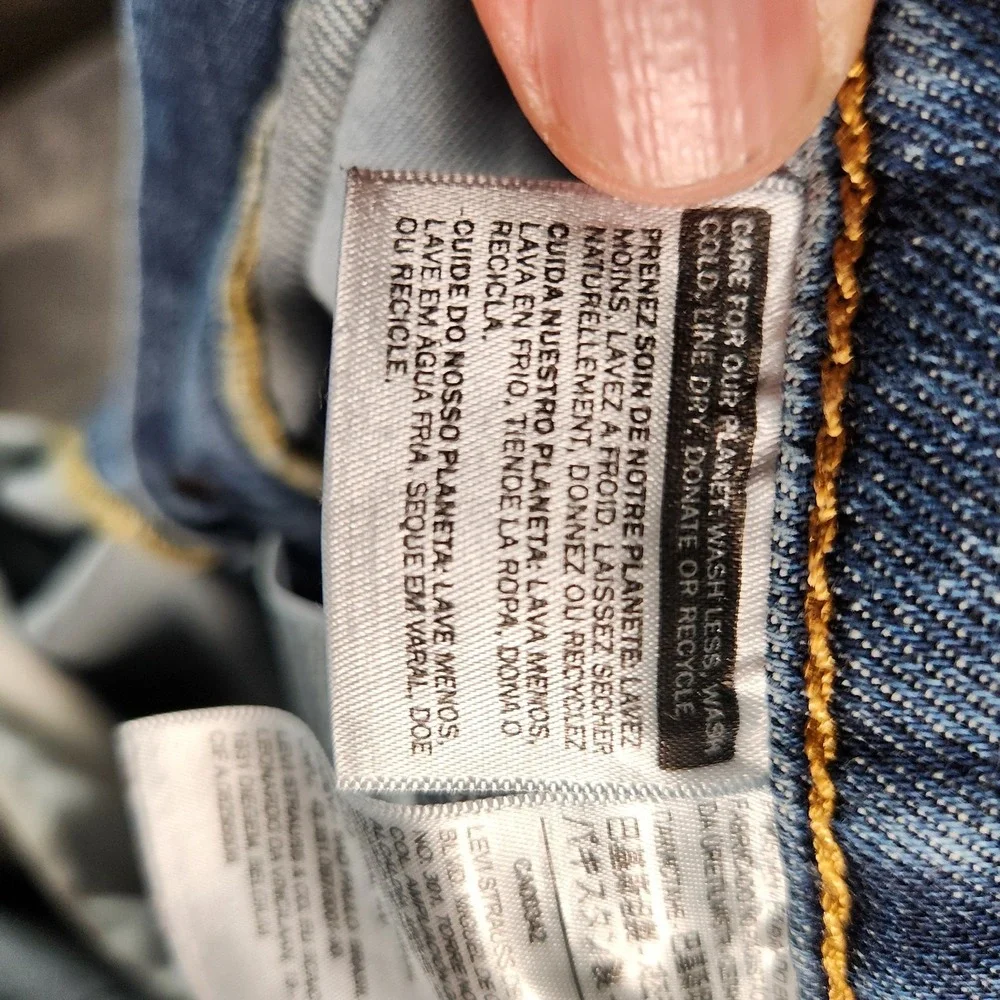Levi's‎ 505 Jeans Men's 36X29 Blue Regular Straight Denim Relaxed